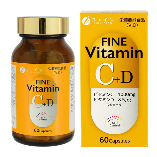 Витамин C + D, Fine Япония